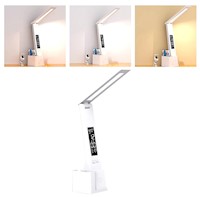 LÁMPARA DE MESA TÁCTIL CON LUZ LED CON ENCHUFE USB
